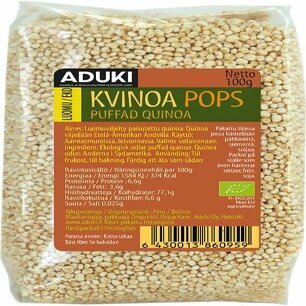 Kvinoa pops, 100 g LUOMU