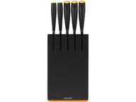 Fiskars Functional Form veitsiteline 5 veitsellä, musta