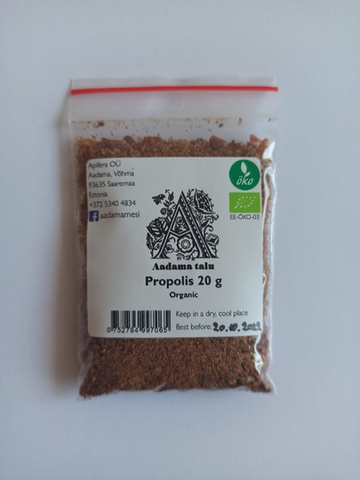 Propolis eli mehiläiskittivaha 20g LUOMU