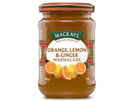 Mackays Appelsiini-sitruuna-inkivääri marmeladi, 340 g